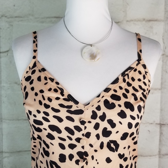 CBR S Blush Pink Sleeveless Fit & Flare Mini Dress - Picture 2 of 5